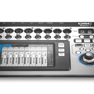 QSC TouchMix-8 Touch Screen Compact Digital Mixer 2010s - Silver image 2