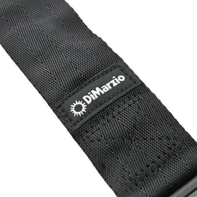 DiMarzio DD2200BK 2" Nylon ClipLock - Black image 1