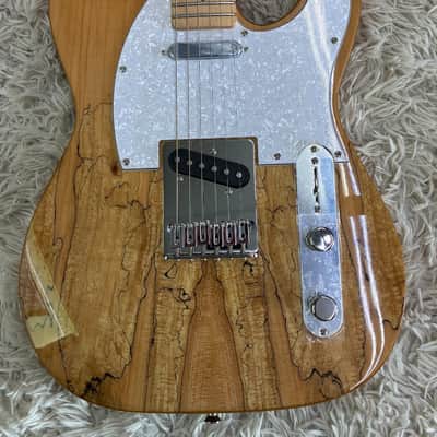 Michael Kelly Model MK53SSPMRO 1953 T-Style Electric Guitar, Spalted Maple image 7