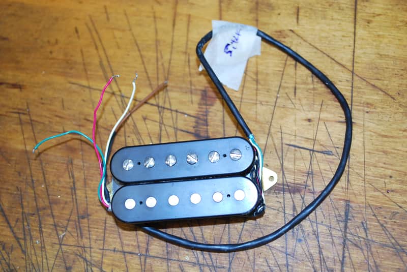 1975 DiMarzio Humbucker 4 LONG lead wires 5.42K Ohms Les Paul image 1