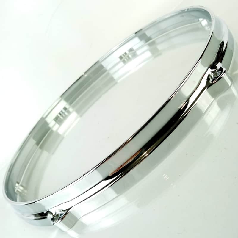 Pearl 13"Die-Cast 6-Lug Tom Drum Batter Rim/Hoop Mastercast Chrome Masters Works image 1