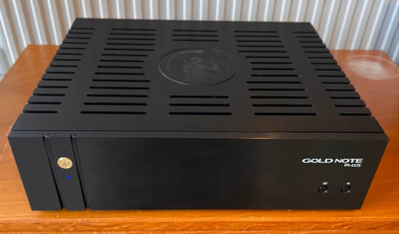 GOLD NOTE PA 1175 dual mono-mono power amp - Black image 1
