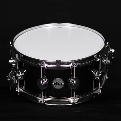 DW 14" x 6.5" Collector's Series Black Nickel Over Brass Snare Drum image 2