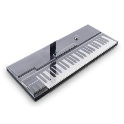 Decksaver Super Strong Polycarbonate Custom Fit Cover Compatible with Native Instruments Kontrol S49 MK3, Dust Cover for Travel and Everyday Protection image 1