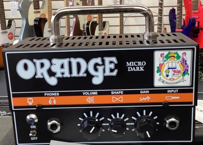 Orange Micro Dark 20-Watt Guitar Amp Head 2015 - Present - Black image 1