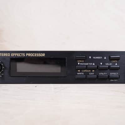 Boss SE-50 Stereo Effects Processor 1990 Black w/ Power Supply image 2