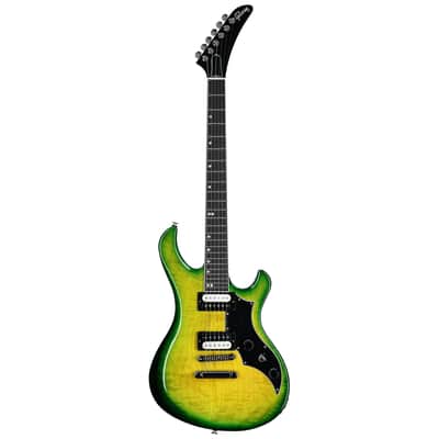 Gibson Victory Figured Top Electric Guitar, Iguana Burst image 4