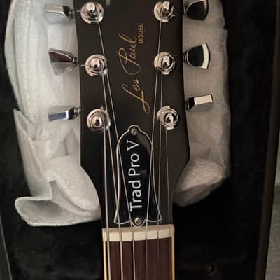 Gibson Les Paul Traditional Pro V 2019 - 2020 Washed Cherry Sunburst image 3
