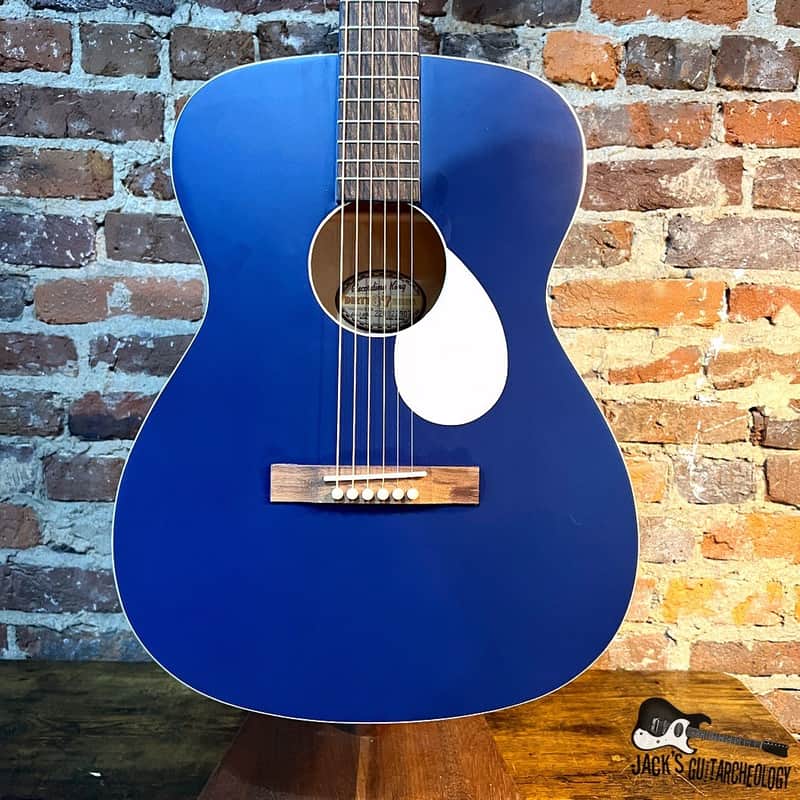 Recording King Dirty 37 OM Acoustic Guitar (2023 - Blue) | Reverb Recording King Dirty 37 OM Acoustic Guitar (2023 - Blue) | Reverb