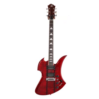 B.C. Rich USA Custom Shop Mockingbird Quilt Top Cherry Red 2026 image 3