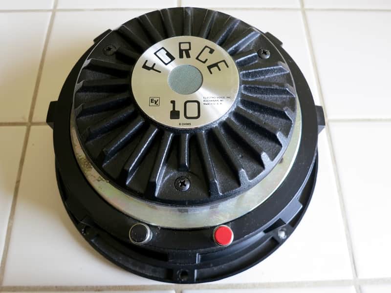 Electrovoice (EV) Force 10 Speaker, Original Cone- Amazing Tone- 160 Watts, 8 ohm image 1
