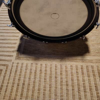 Ludwig 22"(Diameter)x14"(Depth) Bass Drum Late 70's early 80's  - Black Wrap image 6