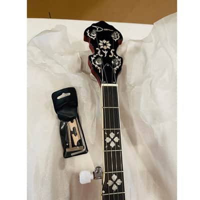 Dean Backwoods 5 Banjo Black Walnut Fretboard image 6