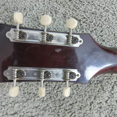 Vintage 1960s Harmony Rocket H-54 Guitar 2 Original DeArmond Pickup Good Shape Silvertone image 9