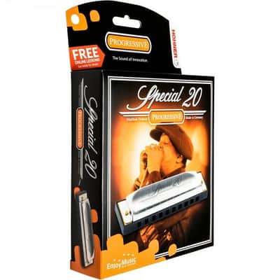 Hohner Special 20 Harmonica 560 Progressive Series Key of B image 5