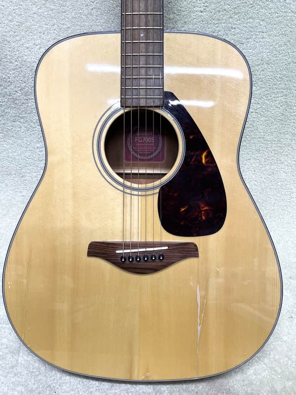 Yamaha FG700S RED LABEL Acoustic Guitar W/ Gig Bag | Reverb