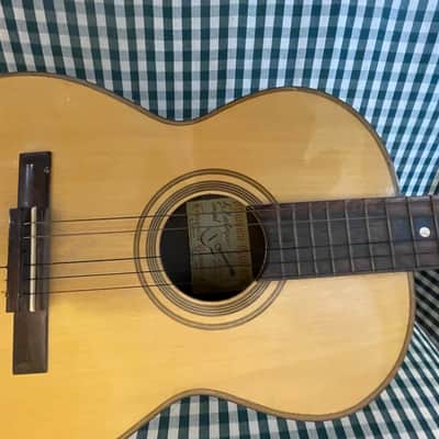 Giannini 6 9/1969 - Rosewood fingerboard (consistent with Brazilian rosewood commonly used during this era).Could be all do no know! image 4