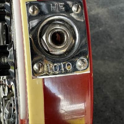 Rickenbacker 4001 "Mono" Bass 1968 - a dead mint Fireglo example w/an original Bill of Sale ! image 15