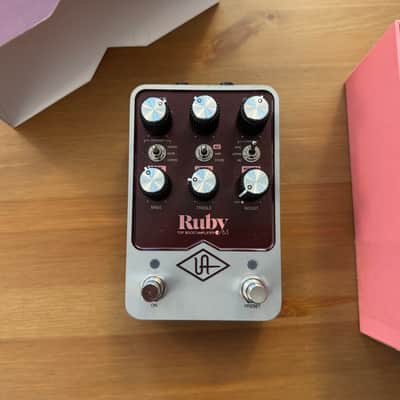 Universal Audio Ruby ’63 Top Boost Amplifier 2022 - Present - Ruby / Silver image 2