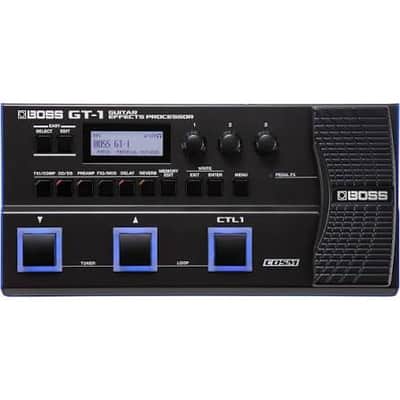 Boss GT-1 Guitar Effects Processor 2016 - Present - Black