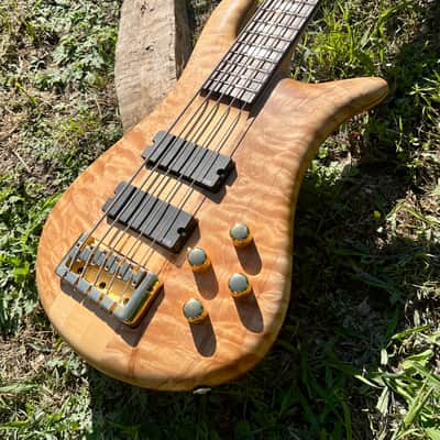 Spector Euro 5LX 2004 - Natural Satin Quilt Top Neck-Thru image 10