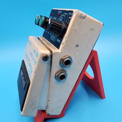 1987 Boss DD-3 Version 1 Digital Delay Guitar Effect Pedal Long Chip MIJ Japan Blue Label Bass image 6