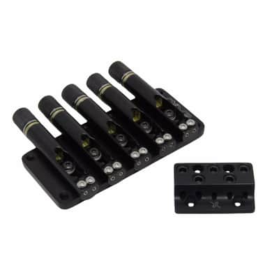 Nova Guitar Parts 5-String Headless Bass Bridge - 19mm image 1