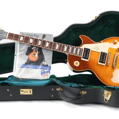 Gibson Les Paul Jimmy Page Signature Light Honey Burst 1995 image 3