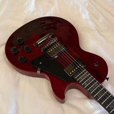 2025 Gibson Les Paul Studio Dark - Wine Red - Free Pro Setup image 3