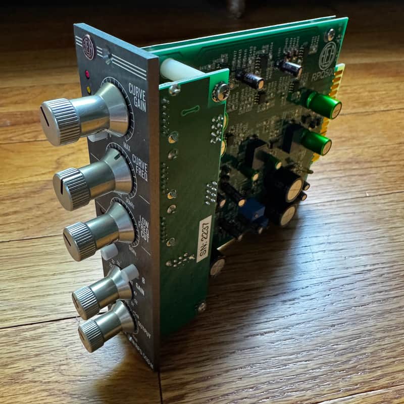 AEA RPQ500 Series 2 500 Series Mic Preamp Module with CurveShaper 2010s - Silver image 1