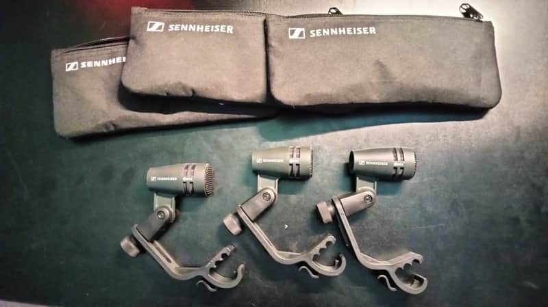Sennheiser e604 Clip-On Drum Mics (3-Pack) Gray
