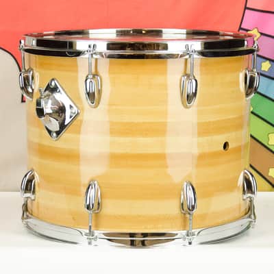 Used 70's Slingerland 15" x 12" Butcher Block ReWrap, 3ply Shell image 2