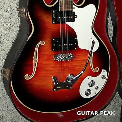 Mosrite Celebrity II 1967 Sunburst image 16