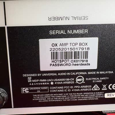 Universal Audio Oxbox image 4