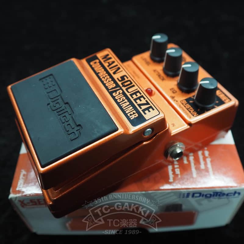 DigiTech Main Squeeze Compressor Sustainer Pedal | Reverb Australia