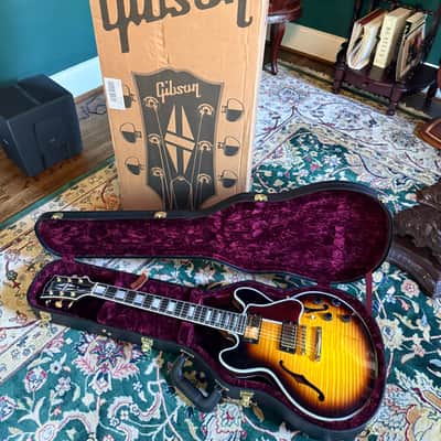 Gibson Custom Shop CS-356 (2023) Sunburst Figured Top Semi-Hollow Electric Guitar- Like New! Barely Played! image 7