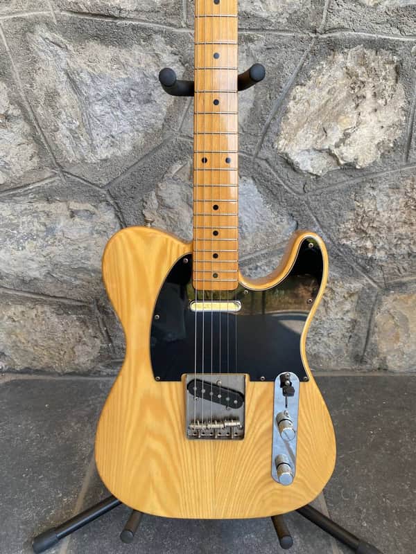 Fender '72 Reissue Telecaster (TL72-58) - Natural Ash - Made in Japan - Gotoh Tuners image 1