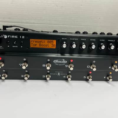 Atomic AmpliFIRE 12 Modeling Guitar Multi-Effects Amp Modeler Pedal 5 Pitch Shifter Harmonizer Whammy Perfect match for an Atomic CLR Reference FRFR Monitor Satchel the lead guitarist for Steel Panther used one live. image 17