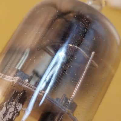 Raytheon 12BH7A tNOS AT1000 TESTED Balanced! PI Vacuum Tube black plate 12BH7 dual triode 1951-1959 image 7