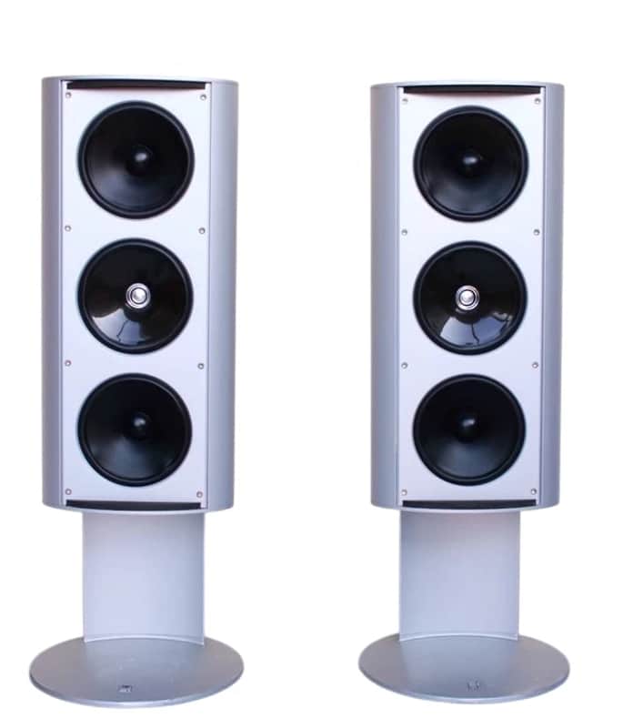 KEF HTS 9000 Front Speakers Home Theatre Speakers HiFi Audiophile + KEF Stand image 1