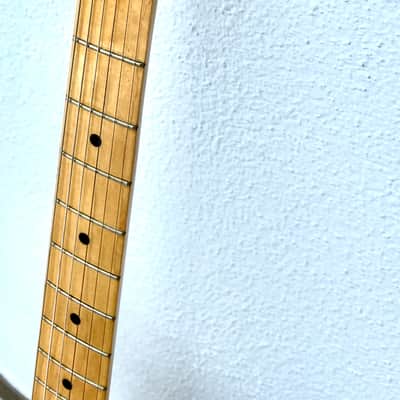 Fender Stratocaster Hardtail Maple Fretboard 1976 Natural finish all original image 4