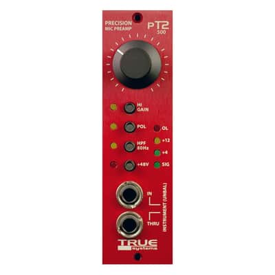 True SystemspT2 500 Series Precision Mic Preamp Module