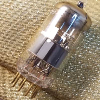 Amperex 6922 AT1000 TESTED Vacuum Tube Gold Pins USA E88CC dual triode 1960-1969 image 10