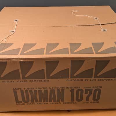 Luxman R-1070 Receiver ~ Collector Grade Single-Owner w' OEM Matching Serial Box & Manuals image 23