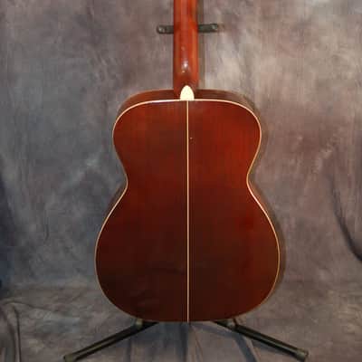 Sigma Martin GCS-6 Flattop Acoustic Guitar X braced Solid Top original Case 1974 Blond image 8
