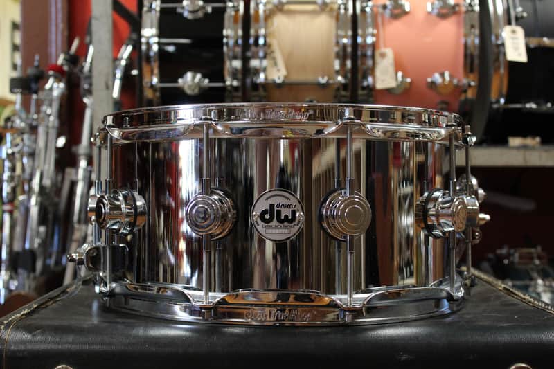 DW 6.5x14 Collectors Series Steel Snare Drum image 1