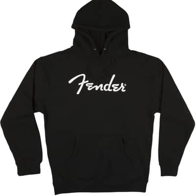 Fender Logo Hoodie, Black, Medium image 1