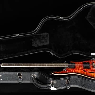 PRS Wood Library Willcutt Exclusive McCarty 594 Hollowbody II Blood Orange Smokeburst 10 Top (136) image 7