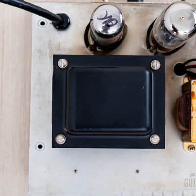 1961 Fender Super Vintage Tube Amp Pre-CBS Brown Panel 2x10 Jensen Vibranto, 6G4 image 17