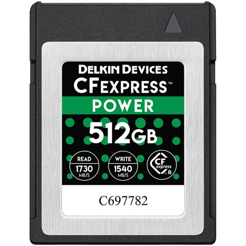 Delkin Devices 512GB CFexpress POWER Memory Card Bild 1